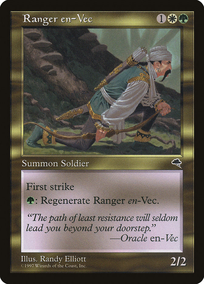 Ranger en-Vec [Tempest] MTG Single Magic: The Gathering    | Red Claw Gaming