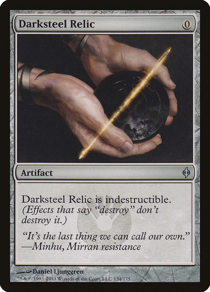 Darksteel Relic [New Phyrexia] MTG Single Magic: The Gathering    | Red Claw Gaming