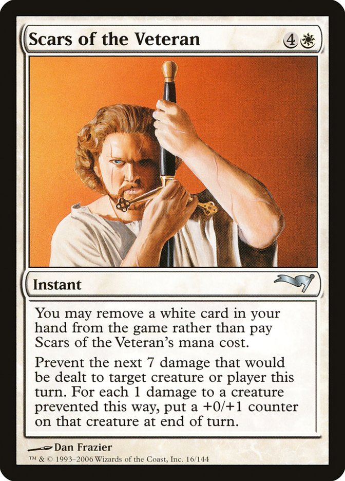 Scars of the Veteran [Coldsnap Theme Decks] MTG Single Magic: The Gathering    | Red Claw Gaming