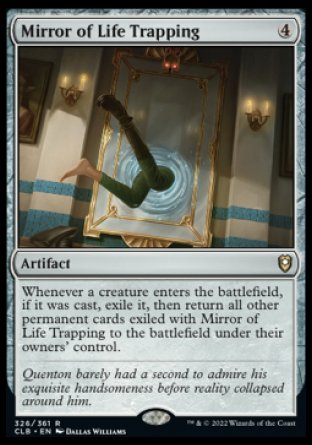 Mirror of Life Trapping [Commander Legends: Battle for Baldur's Gate] MTG Single Magic: The Gathering    | Red Claw Gaming