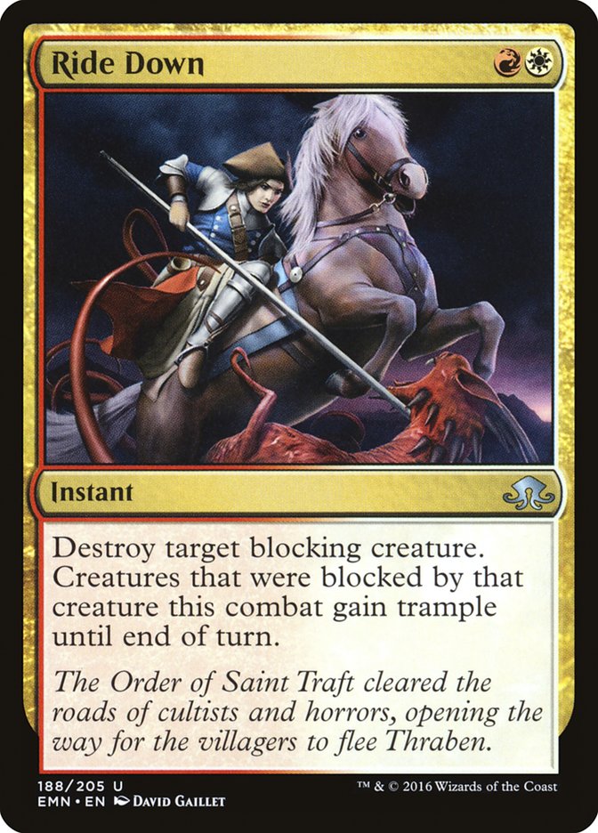 Ride Down [Eldritch Moon] MTG Single Magic: The Gathering    | Red Claw Gaming