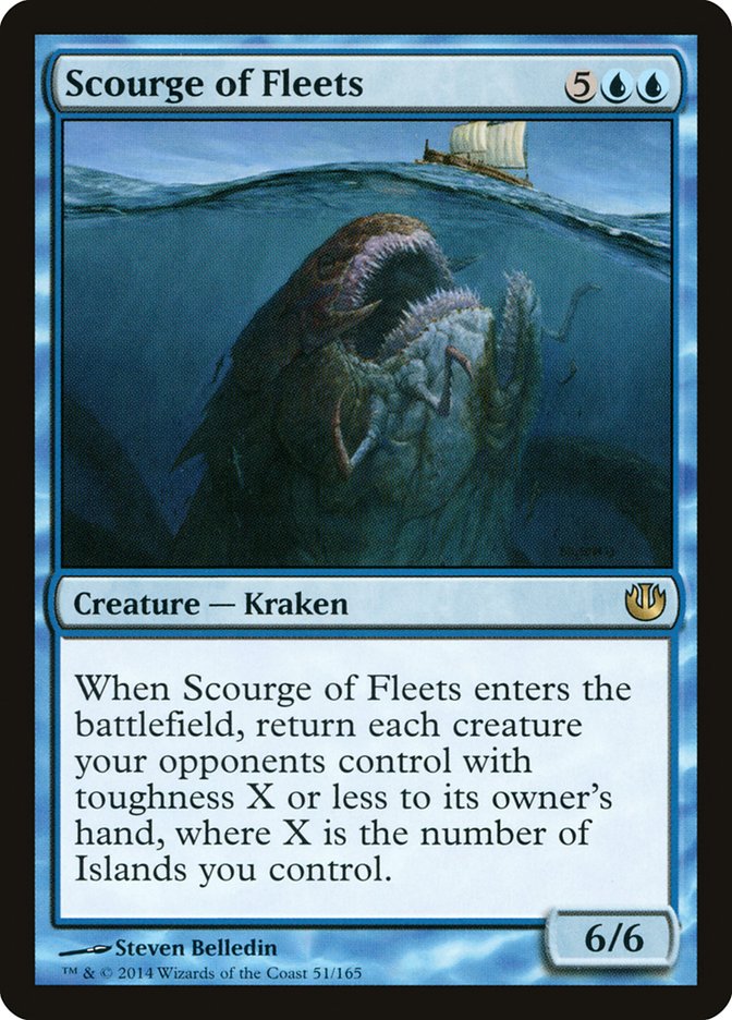 Scourge of Fleets [Journey into Nyx] MTG Single Magic: The Gathering    | Red Claw Gaming