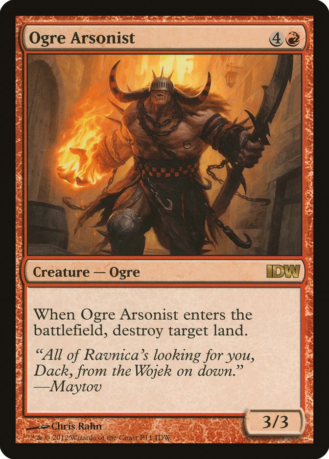 Ogre Arsonist [IDW Comics 2013] MTG Single Magic: The Gathering    | Red Claw Gaming