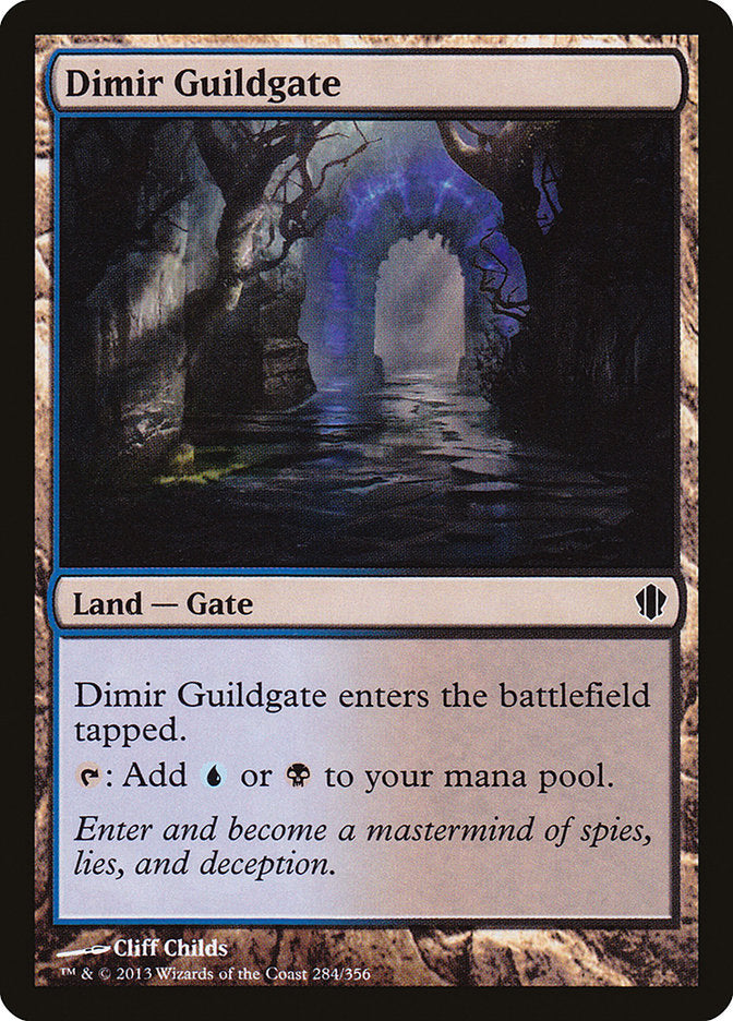 Dimir Guildgate [Commander 2013] MTG Single Magic: The Gathering    | Red Claw Gaming