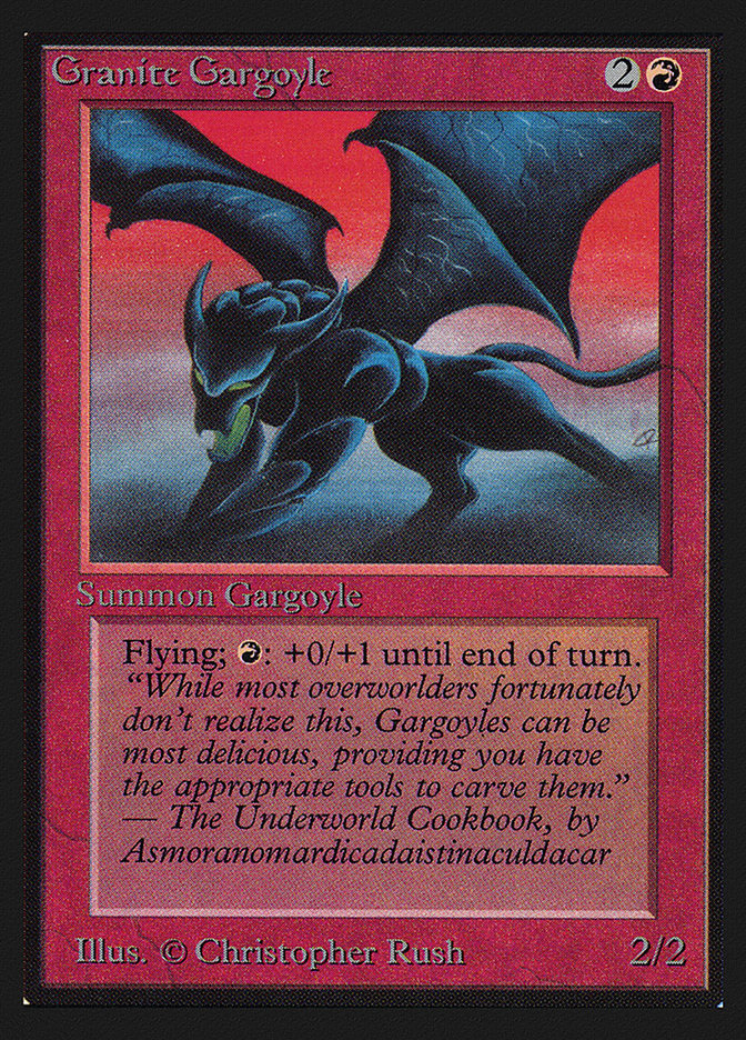 Granite Gargoyle [Collectors' Edition] MTG Single Magic: The Gathering    | Red Claw Gaming