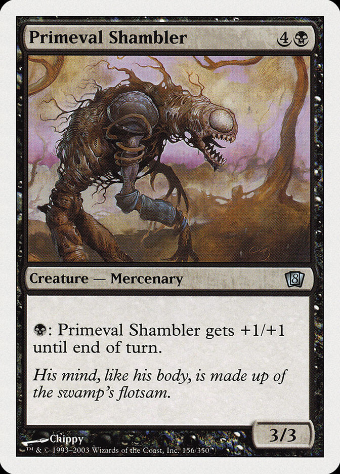 Primeval Shambler [Eighth Edition] MTG Single Magic: The Gathering    | Red Claw Gaming