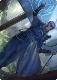 Inga Rune-Eyes Art Card [Kaldheim Art Series] MTG Single Magic: The Gathering    | Red Claw Gaming