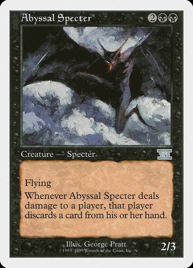 Abyssal Specter [Battle Royale] MTG Single Magic: The Gathering    | Red Claw Gaming