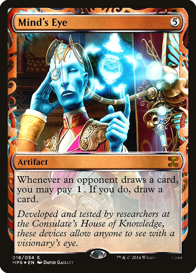 Mind's Eye [Kaladesh Inventions] MTG Single Magic: The Gathering    | Red Claw Gaming