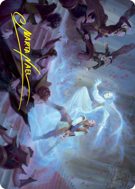 Dorothea's Retribution Art Card (Gold-Stamped Signature) [Innistrad: Crimson Vow Art Series] MTG Single Magic: The Gathering    | Red Claw Gaming