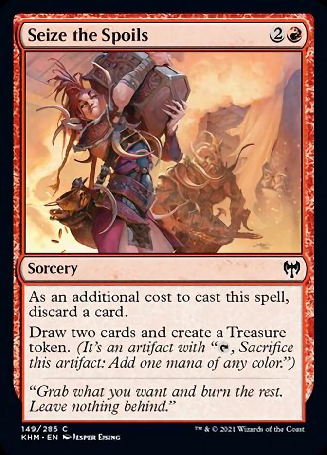 Seize the Spoils [Kaldheim] MTG Single Magic: The Gathering    | Red Claw Gaming