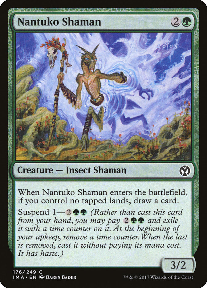 Nantuko Shaman [Iconic Masters] MTG Single Magic: The Gathering    | Red Claw Gaming