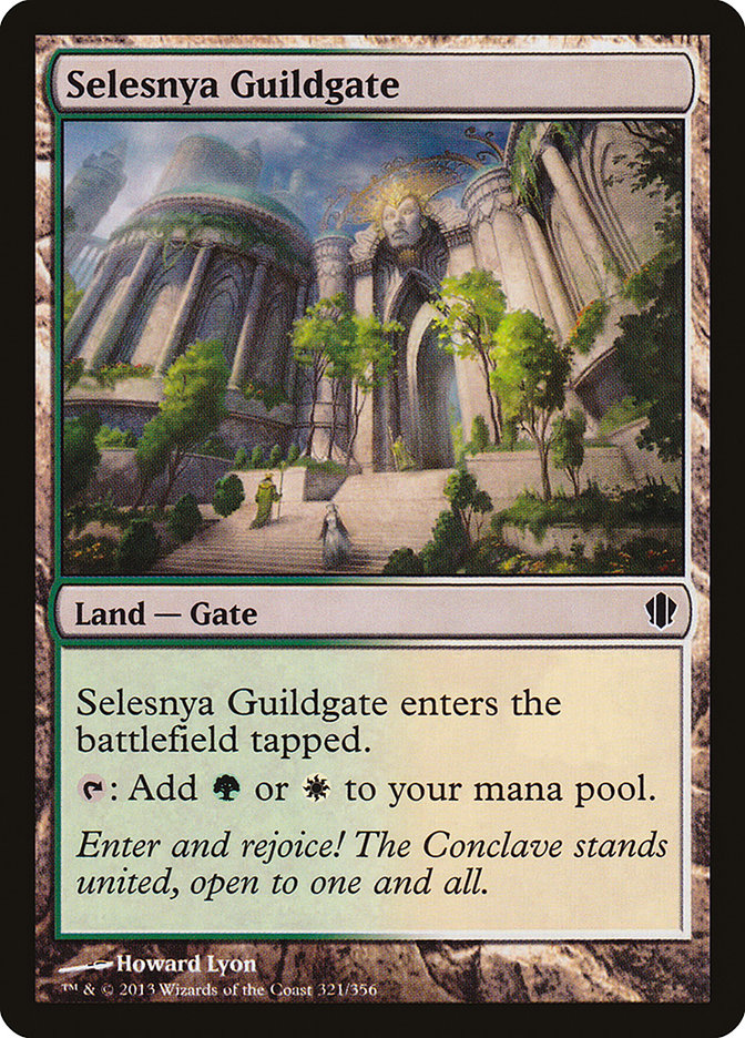 Selesnya Guildgate [Commander 2013] MTG Single Magic: The Gathering    | Red Claw Gaming