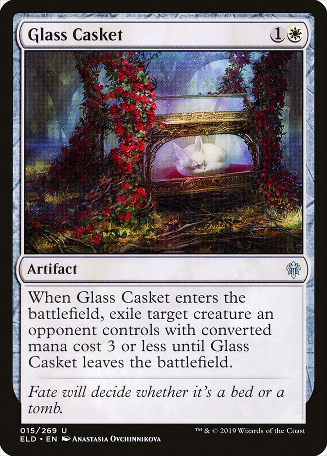 Glass Casket [Throne of Eldraine] MTG Single Magic: The Gathering    | Red Claw Gaming