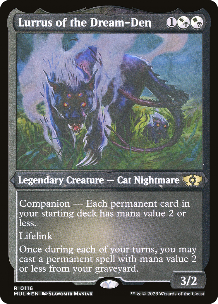 Lurrus of the Dream-Den (Foil Etched) [Multiverse Legends] MTG Single Magic: The Gathering    | Red Claw Gaming