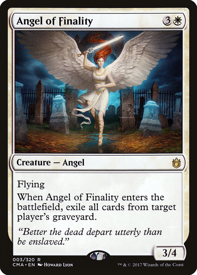 Angel of Finality [Commander Anthology] MTG Single Magic: The Gathering    | Red Claw Gaming