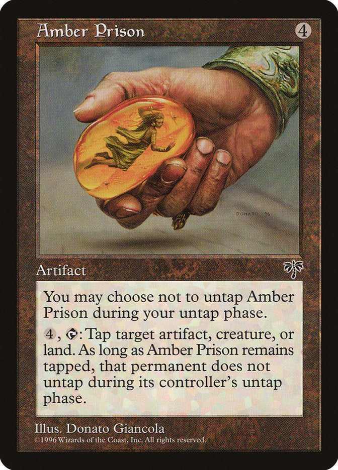 Amber Prison [Mirage] MTG Single Magic: The Gathering    | Red Claw Gaming