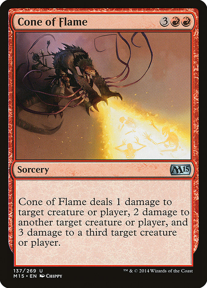 Cone of Flame [Magic 2015] MTG Single Magic: The Gathering    | Red Claw Gaming