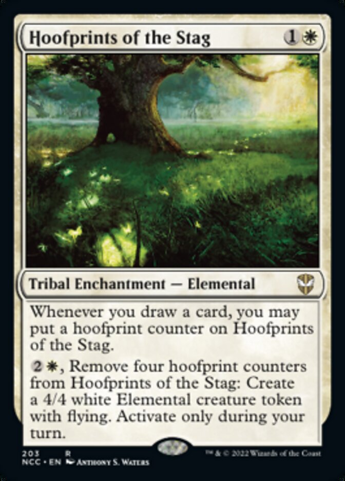 Hoofprints of the Stag [Streets of New Capenna Commander] MTG Single Magic: The Gathering    | Red Claw Gaming