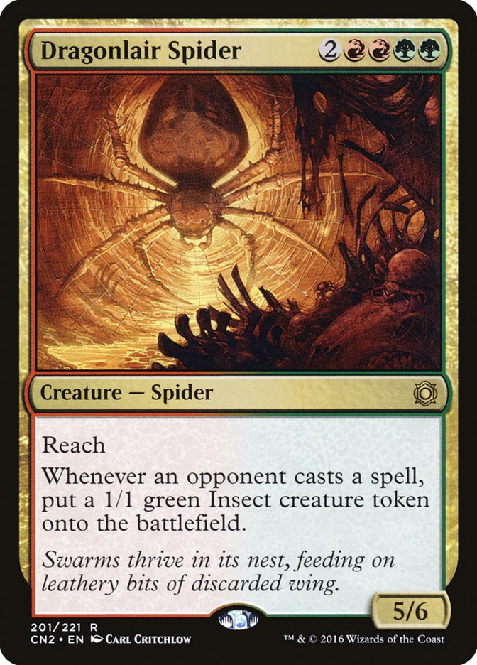 Dragonlair Spider [Conspiracy: Take the Crown] MTG Single Magic: The Gathering    | Red Claw Gaming