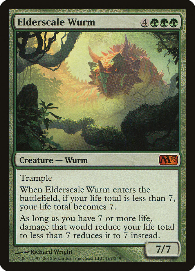 Elderscale Wurm [Magic 2013] MTG Single Magic: The Gathering    | Red Claw Gaming