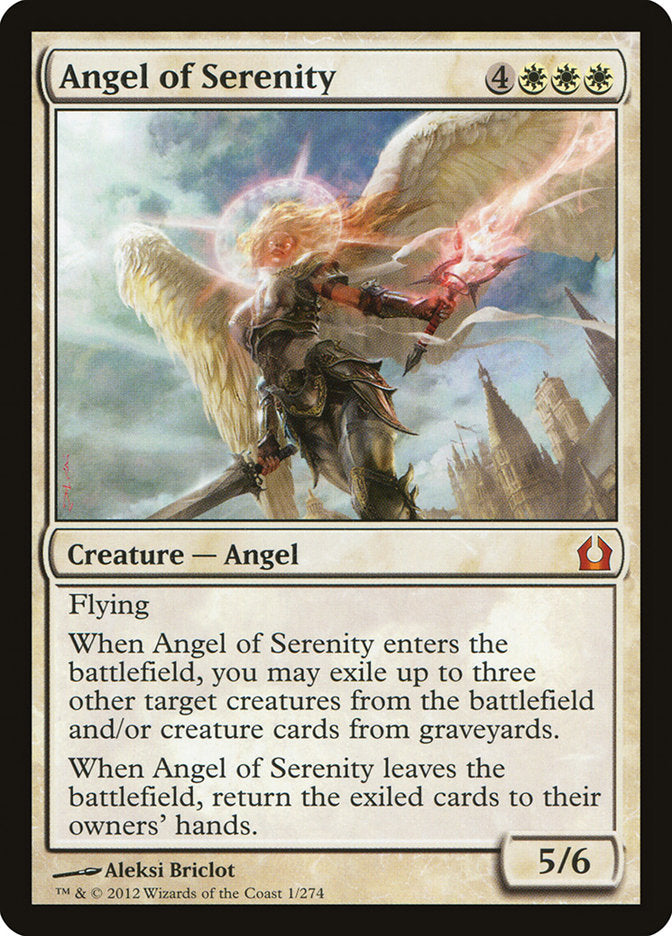 Angel of Serenity [Return to Ravnica] MTG Single Magic: The Gathering    | Red Claw Gaming