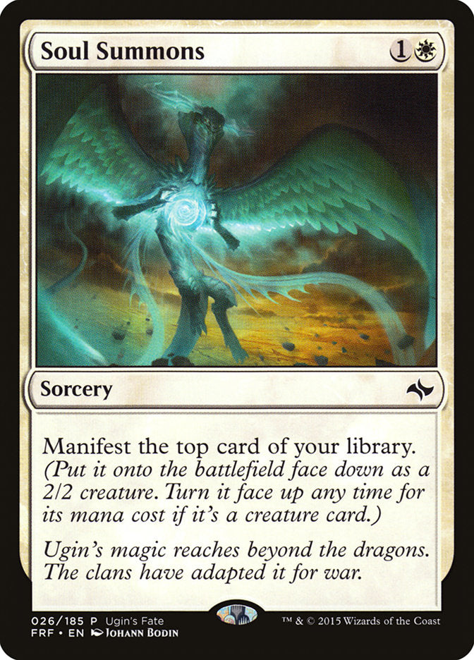 Soul Summons [Ugin's Fate] MTG Single Magic: The Gathering    | Red Claw Gaming
