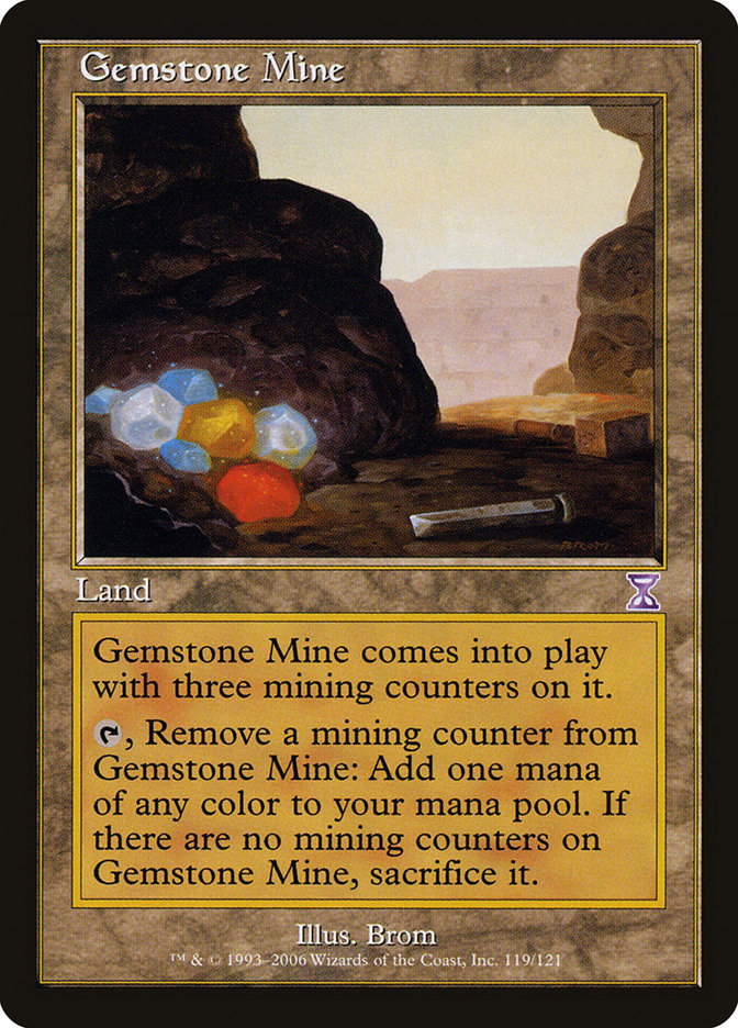 Gemstone Mine [Time Spiral Timeshifted] MTG Single Magic: The Gathering    | Red Claw Gaming