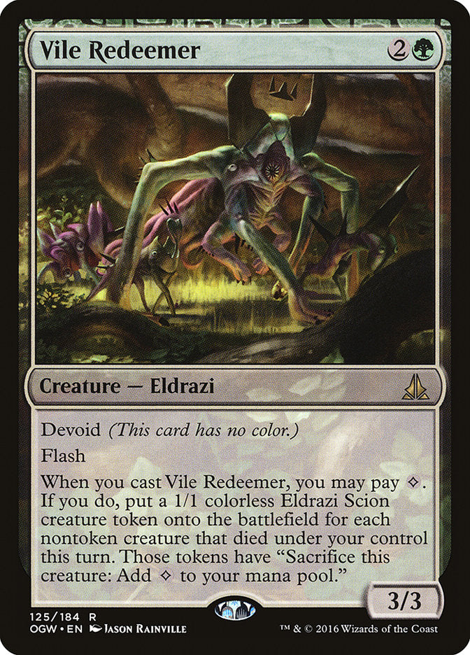 Vile Redeemer [Oath of the Gatewatch] MTG Single Magic: The Gathering    | Red Claw Gaming