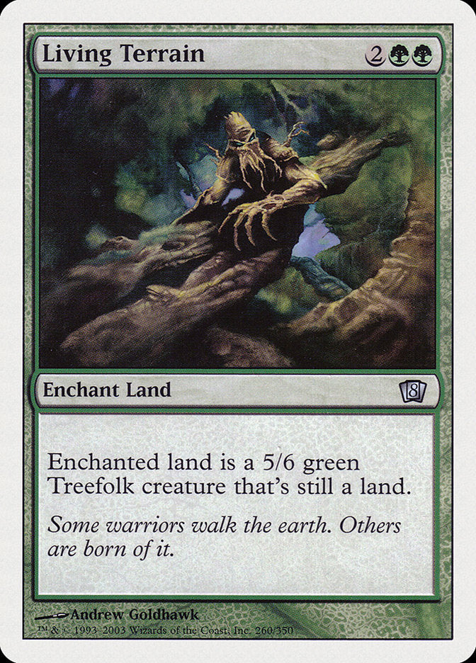 Living Terrain [Eighth Edition] MTG Single Magic: The Gathering    | Red Claw Gaming