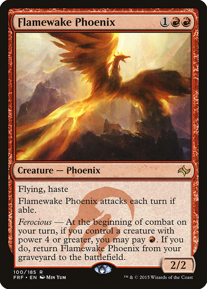 Flamewake Phoenix [Fate Reforged] MTG Single Magic: The Gathering    | Red Claw Gaming