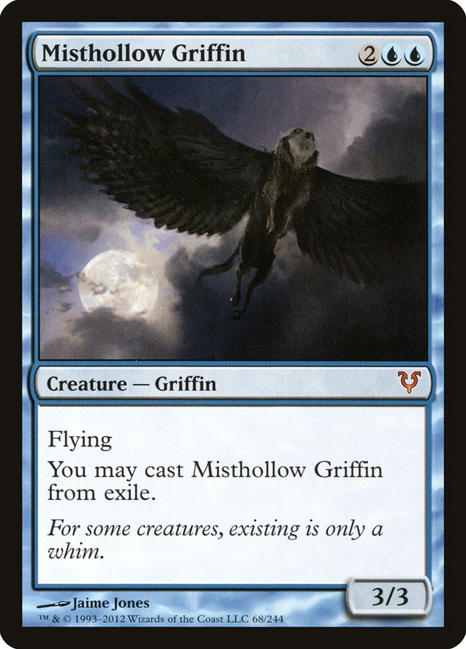 Misthollow Griffin [Avacyn Restored] MTG Single Magic: The Gathering    | Red Claw Gaming