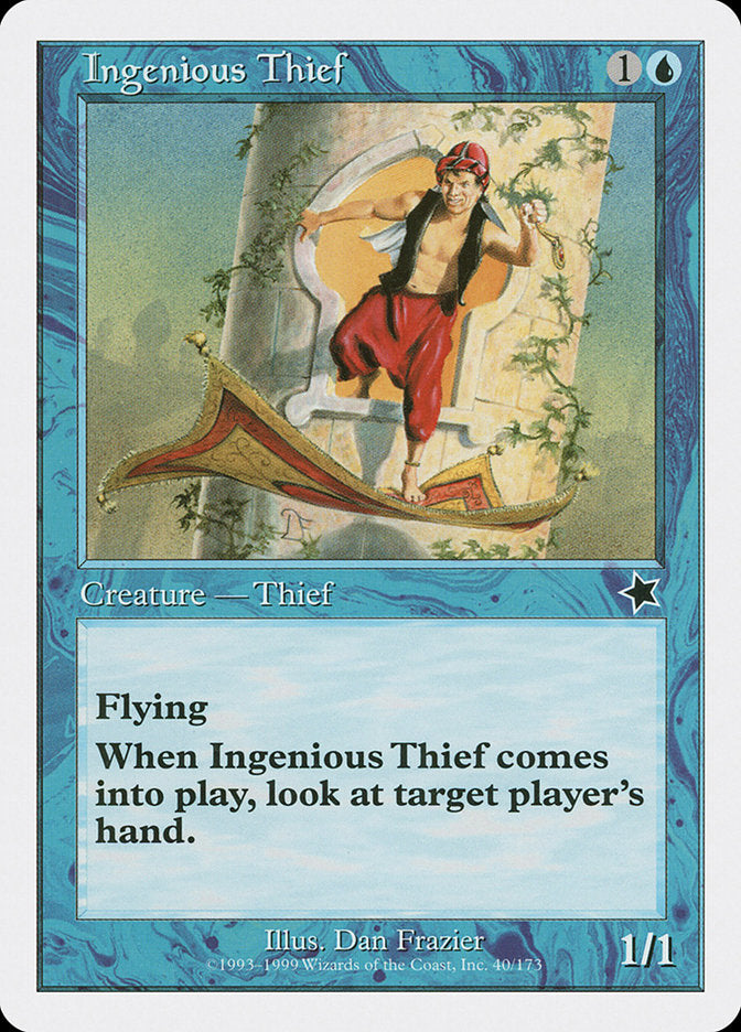 Ingenious Thief [Starter 1999] MTG Single Magic: The Gathering    | Red Claw Gaming