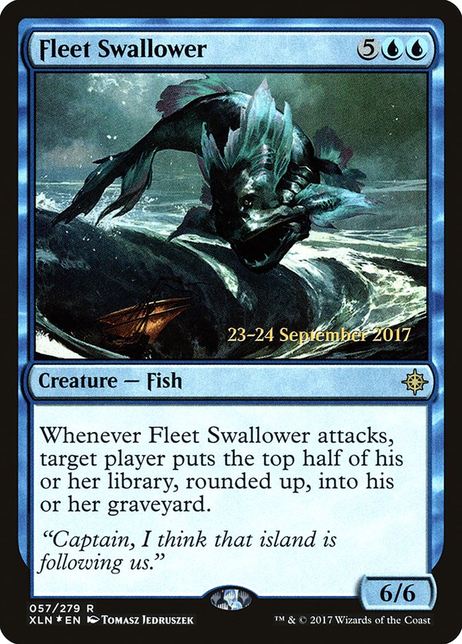 Fleet Swallower [Ixalan Prerelease Promos] MTG Single Magic: The Gathering    | Red Claw Gaming