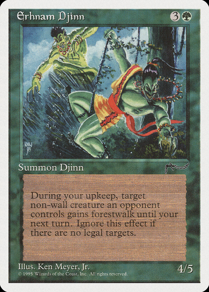 Erhnam Djinn [Chronicles] MTG Single Magic: The Gathering    | Red Claw Gaming