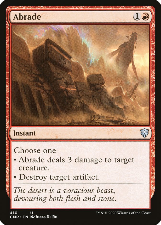 Abrade [Commander Legends] MTG Single Magic: The Gathering    | Red Claw Gaming