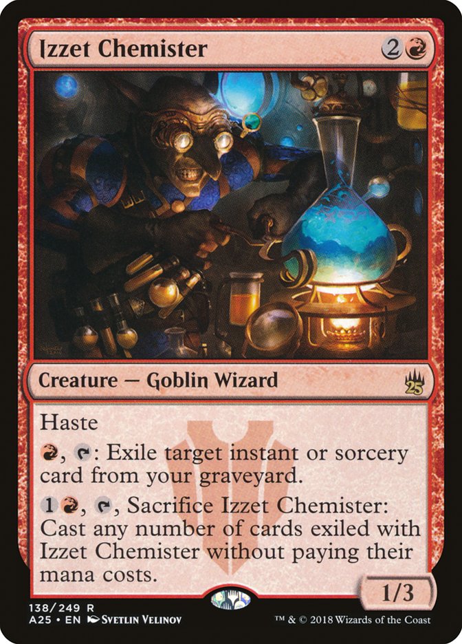 Izzet Chemister [Masters 25] MTG Single Magic: The Gathering    | Red Claw Gaming