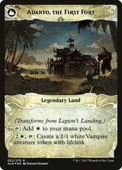 Legion's Landing // Adanto, the First Fort [Ixalan Prerelease Promos] MTG Single Magic: The Gathering    | Red Claw Gaming