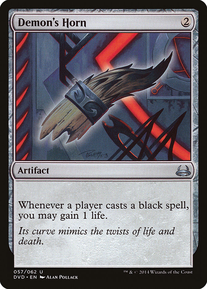 Demon's Horn (Divine vs. Demonic) [Duel Decks Anthology] MTG Single Magic: The Gathering    | Red Claw Gaming