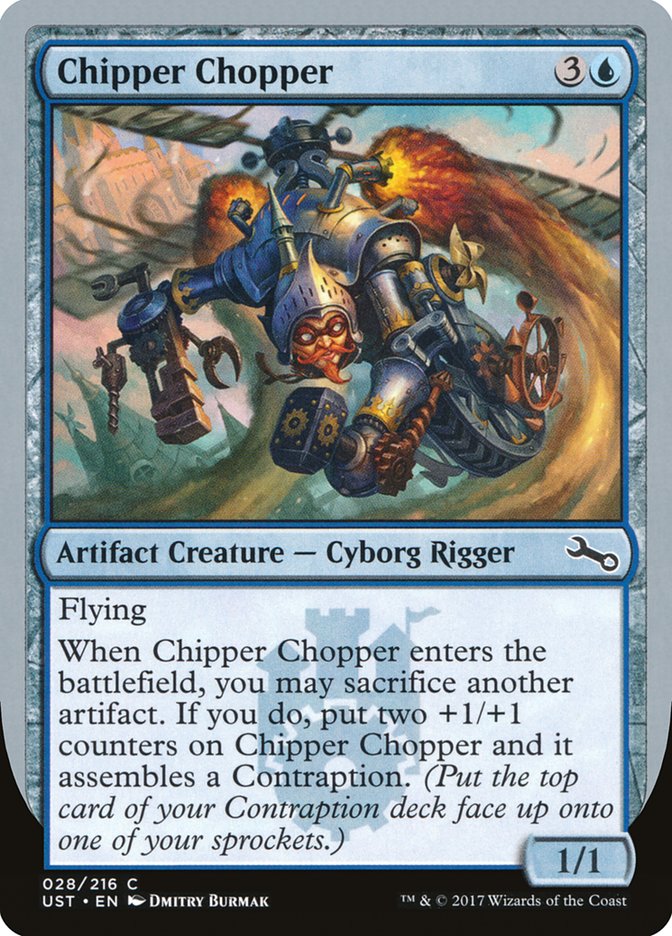 Chipper Chopper [Unstable] MTG Single Magic: The Gathering    | Red Claw Gaming