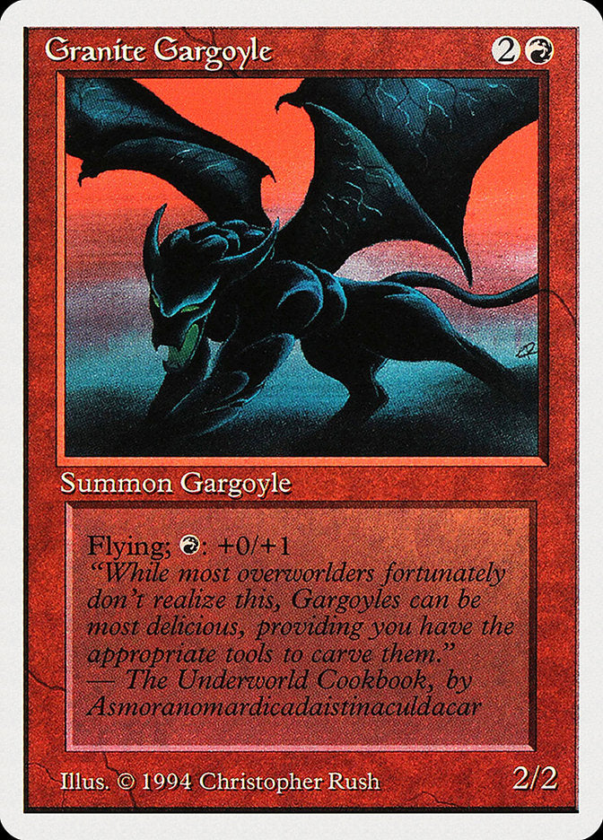 Granite Gargoyle [Summer Magic / Edgar] MTG Single Magic: The Gathering    | Red Claw Gaming