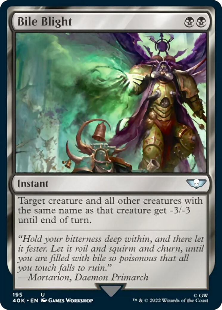 Bile Blight [Warhammer 40,000] MTG Single Magic: The Gathering    | Red Claw Gaming