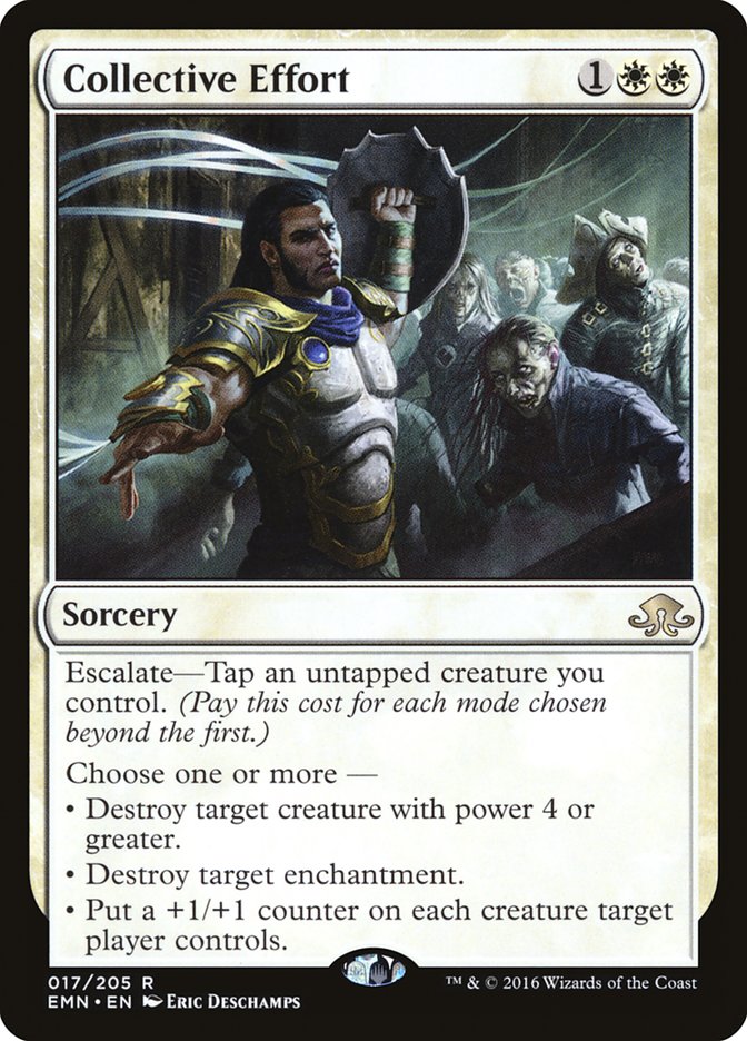 Collective Effort [Eldritch Moon] MTG Single Magic: The Gathering    | Red Claw Gaming