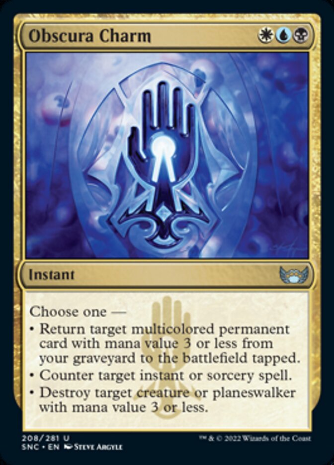 Obscura Charm [Streets of New Capenna] MTG Single Magic: The Gathering    | Red Claw Gaming