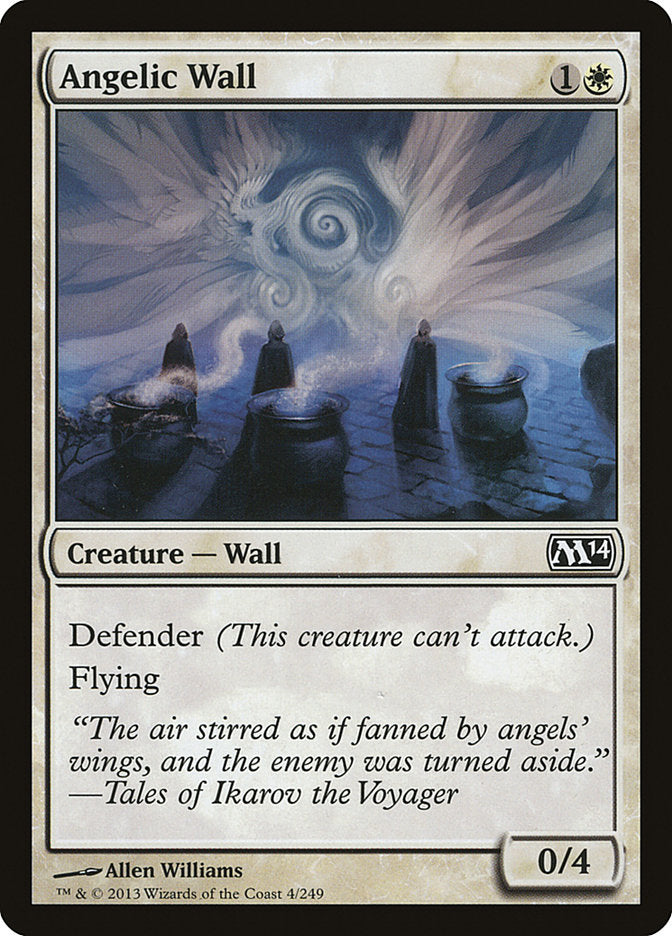 Angelic Wall [Magic 2014] MTG Single Magic: The Gathering    | Red Claw Gaming