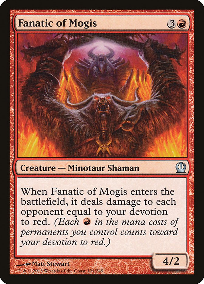 Fanatic of Mogis [Theros] MTG Single Magic: The Gathering    | Red Claw Gaming