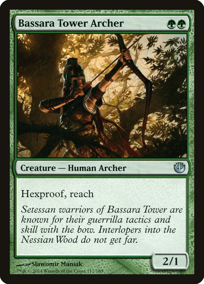 Bassara Tower Archer [Journey into Nyx] MTG Single Magic: The Gathering    | Red Claw Gaming