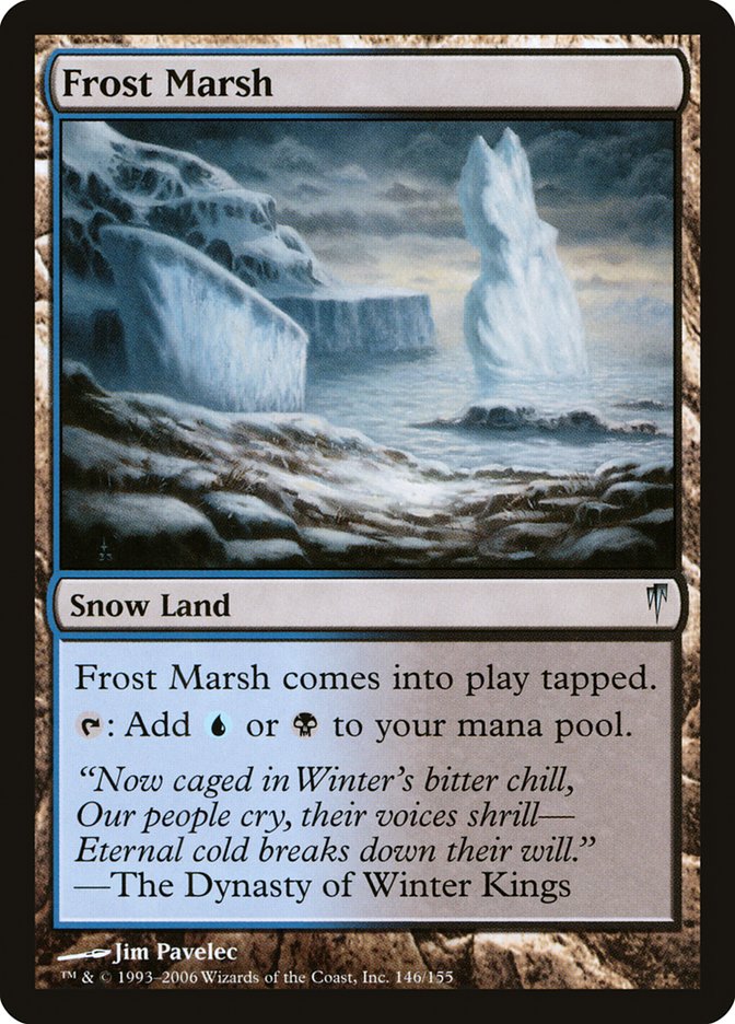 Frost Marsh [Coldsnap] MTG Single Magic: The Gathering    | Red Claw Gaming