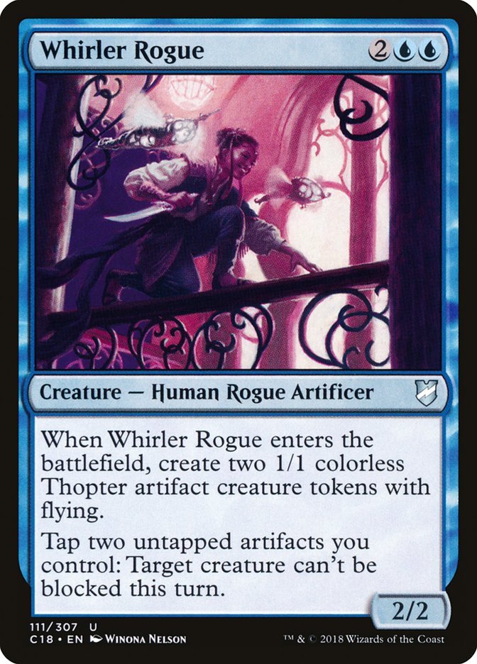 Whirler Rogue [Commander 2018] MTG Single Magic: The Gathering    | Red Claw Gaming