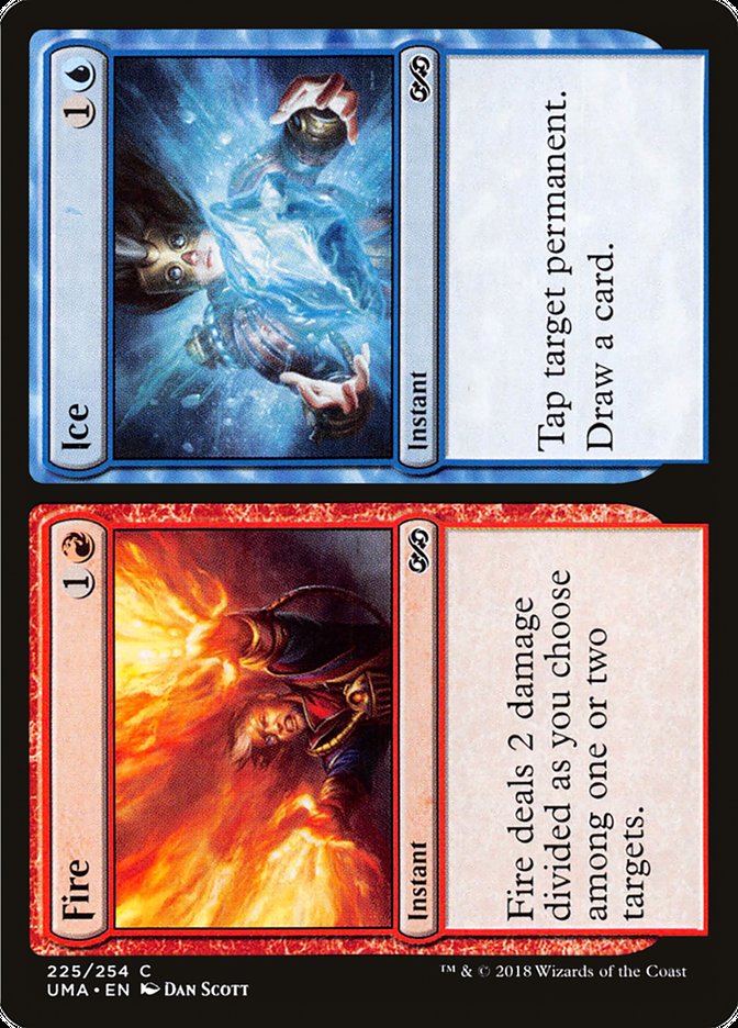Fire // Ice [Ultimate Masters] MTG Single Magic: The Gathering    | Red Claw Gaming